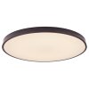 Brilliant Lampor Slimline Taklampa Svart, Vit, 1-ljuskällor, Fjärrkontroll, Färgväxlare