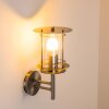 Valdez vägglampa utomhus, Vägglampa Rostfritt stål, 1-ljuskällor