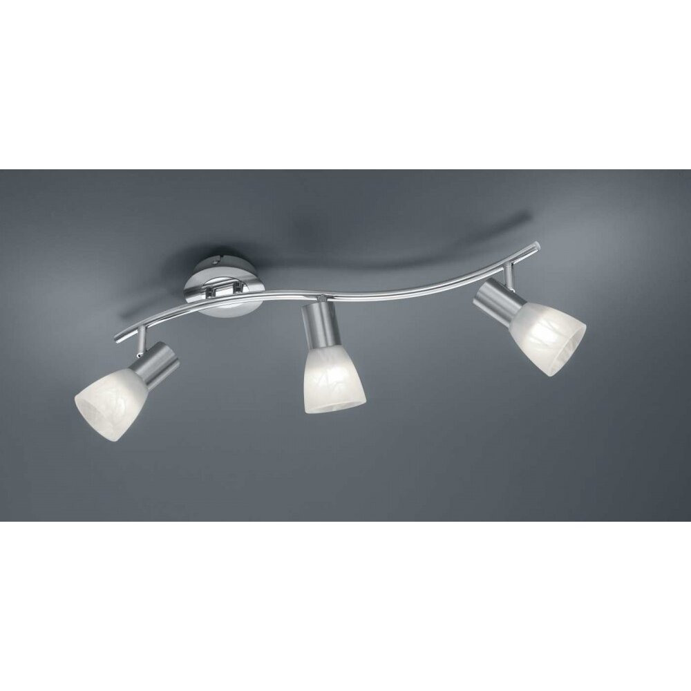 Trio LEVISTO Taklampa, Takstrålkastare LED Nickel matt, 3-ljuskällor main product photo