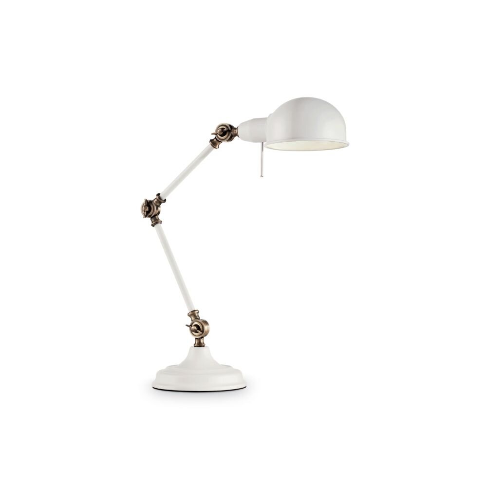 Ideallux TRUMAN Bordslampa Vit, 1-ljuskällor main product photo