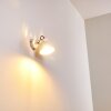 Safari Vägglampa, Läslampa Vit, 1-ljuskällor