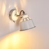 Safari Vägglampa, Läslampa Vit, 1-ljuskällor