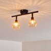 Grönhöj Taklampa, Takstrålkastare Svart, 2-ljuskällor