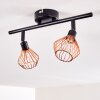 Grönhöj Taklampa, Takstrålkastare Svart, 2-ljuskällor