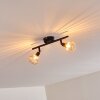 Grönhöj Taklampa, Takstrålkastare Svart, 2-ljuskällor
