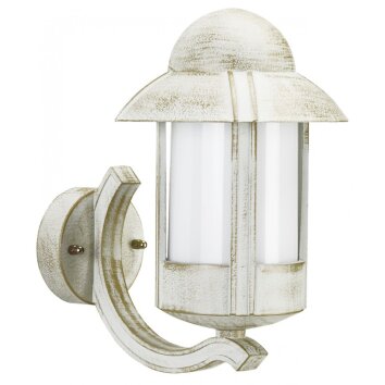 Albert Lampor 1840 Utomhusbelysning, vägglampa utomhus Guld, Vit, 1-ljuskällor