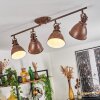 Koppom Taklampa, Takstrålkastare Rostfärger, 4-ljuskällor