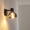 Tyksov Vägglampa, Väggspotlight Svart, 1-ljuskällor