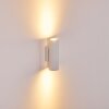 Zuoz Up & Down Lampa, Vägglampa Vit, 2-ljuskällor