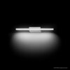 Grossmann FORTE Spegellampa LED Aluminium, 2-ljuskällor