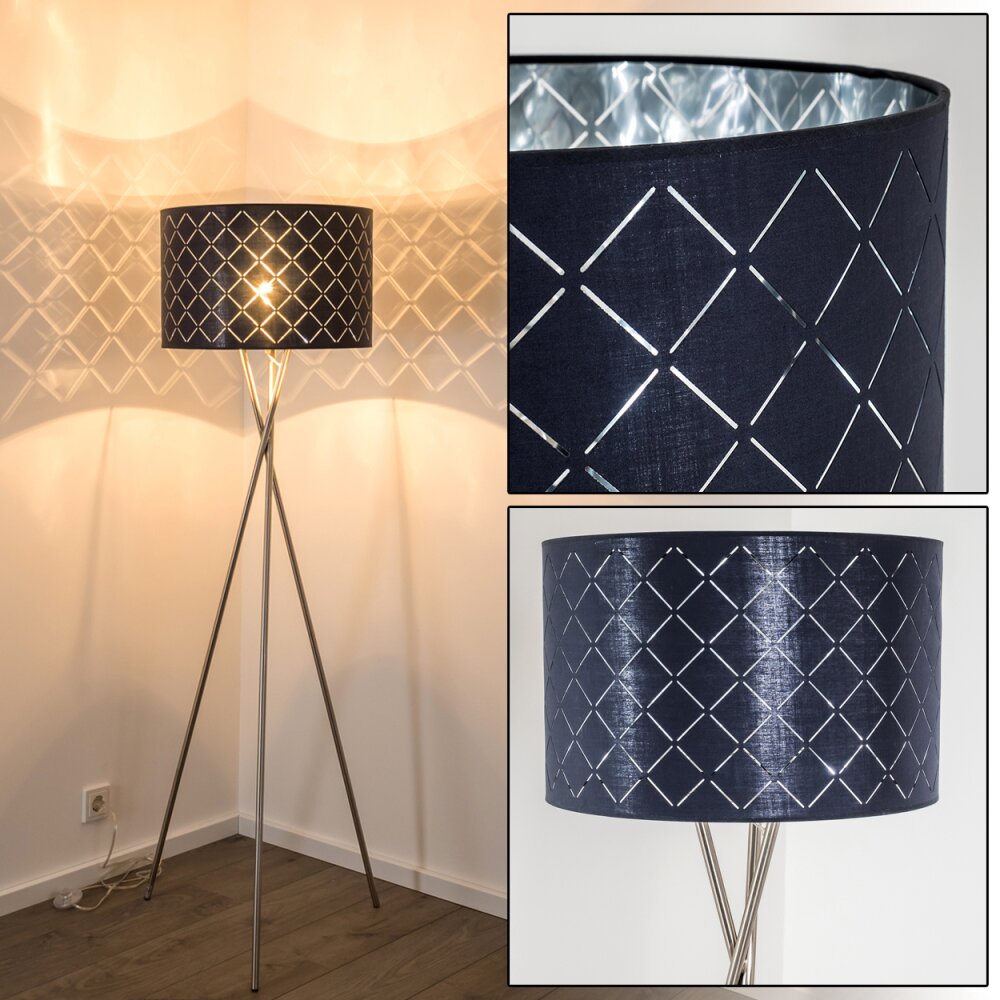Meldal Golvlampa Nickel matt, 1-ljuskällor main product photo