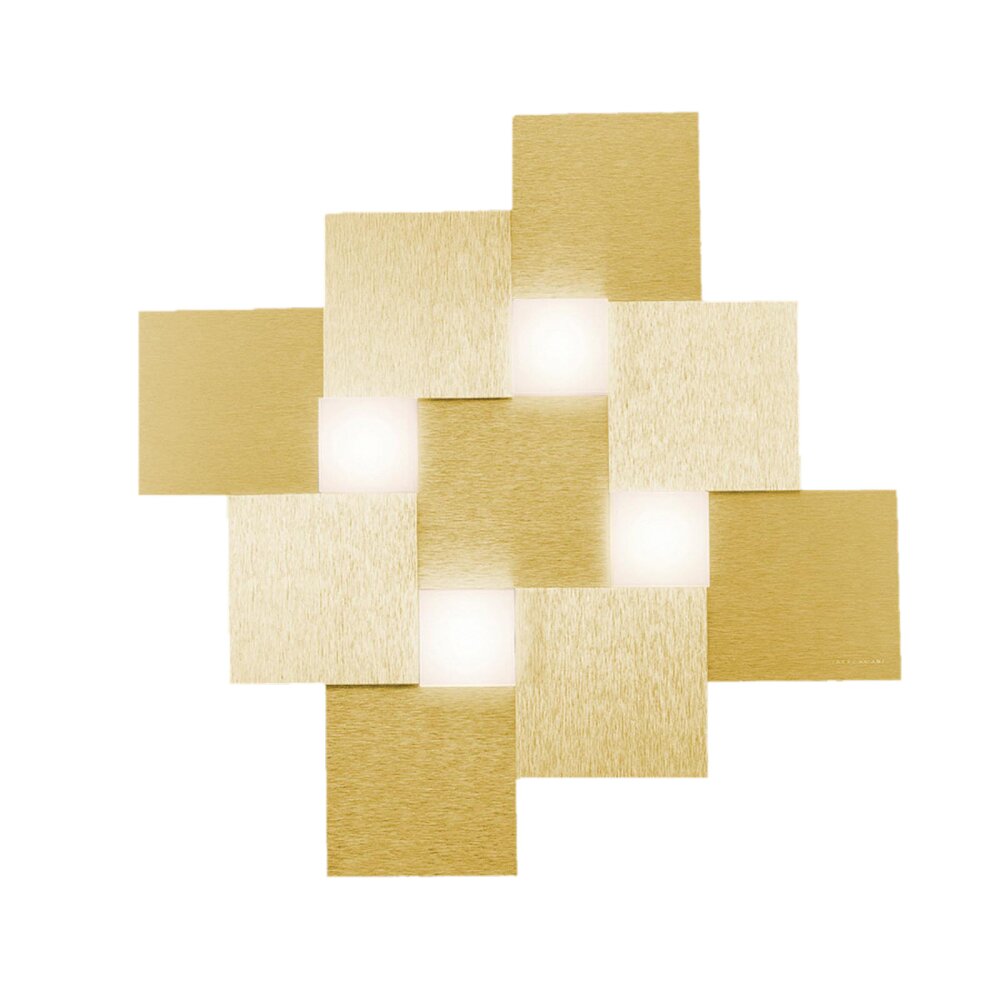 Grossmann CREO Taklampa LED Mässing, 4-ljuskällor main product photo