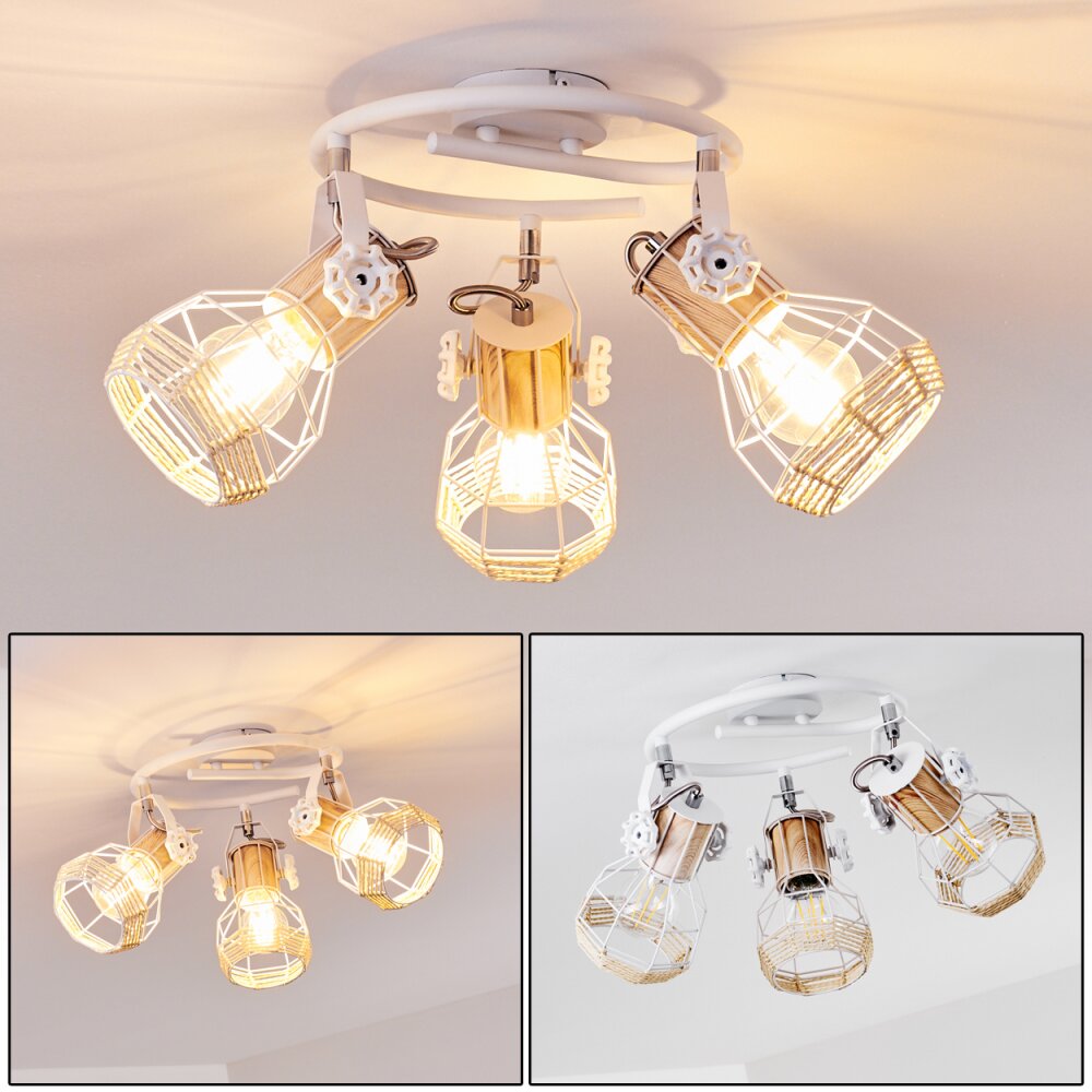 Barbacena Taklampa, Takstrålkastare Vit, 3-ljuskällor main product photo