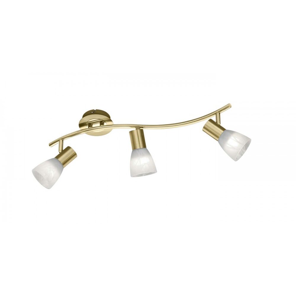Trio LEVISTO Taklampa, Takstrålkastare LED Mässing, 3-ljuskällor main product photo