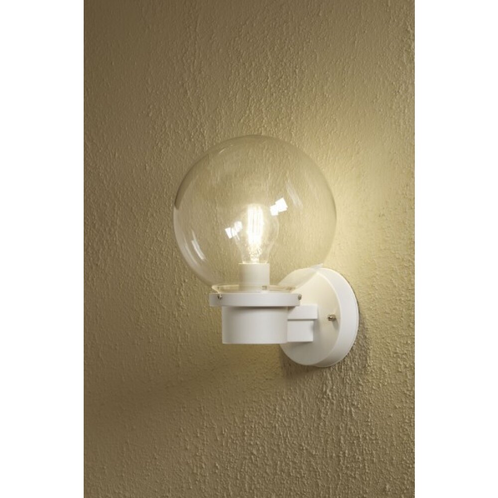 Konstsmide Lampor Nemi Vägglampa Vit, 1-ljuskällor main product photo