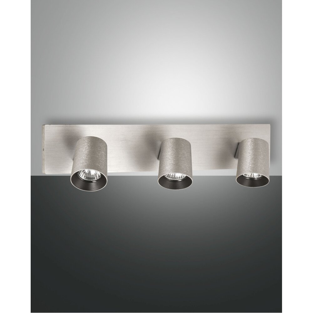 Fabas Luce Modo Taklampa Aluminium, 3-ljuskällor main product photo