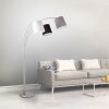 Leuchten Direkt MELVIN Golvlampa, Golvlampa Grått, Svart, Vit, 3-ljuskällor