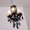 Malmback ljuskrona Svart, 3-ljuskällor