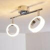 Soppana Taklampa LED Krom, 2-ljuskällor