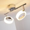 Soppana Taklampa LED Krom, 2-ljuskällor