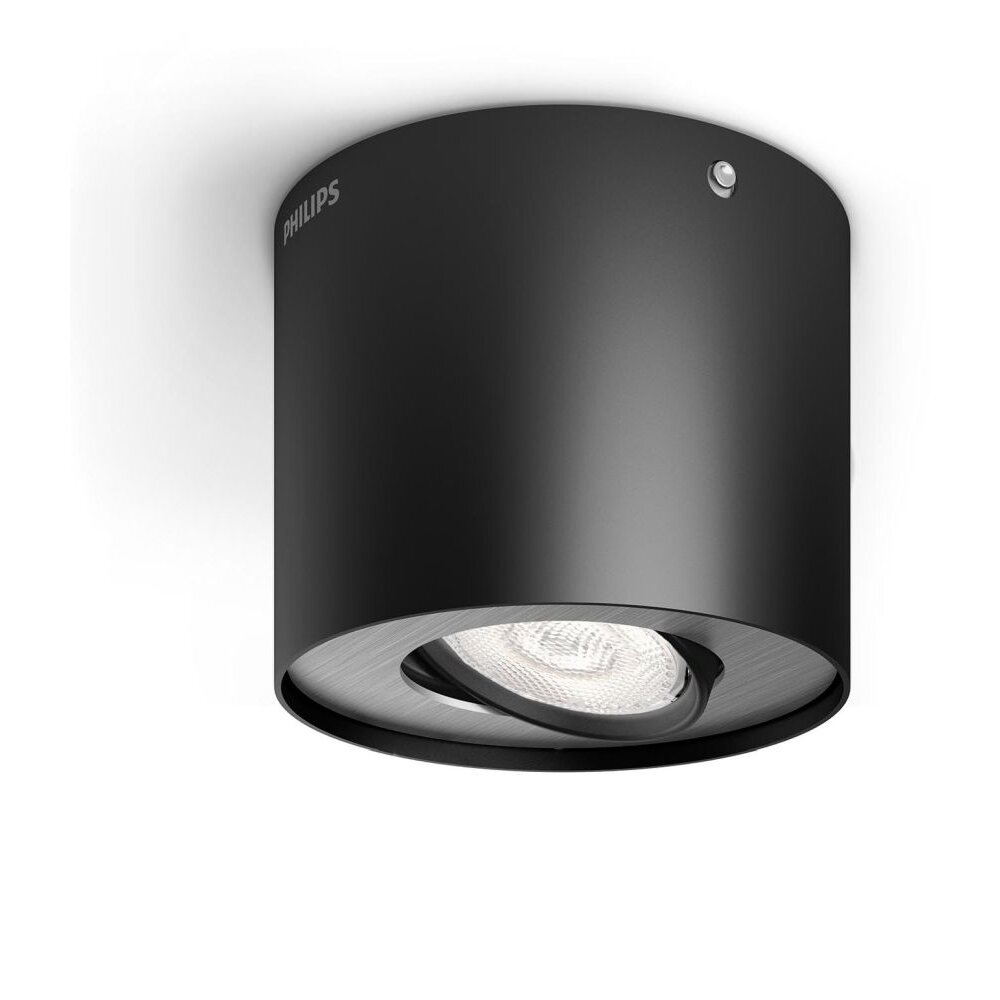Philips Lampor Phase Taklampa, Takstrålkastare, Downlight LED Svart, 1-ljuskällor main product photo