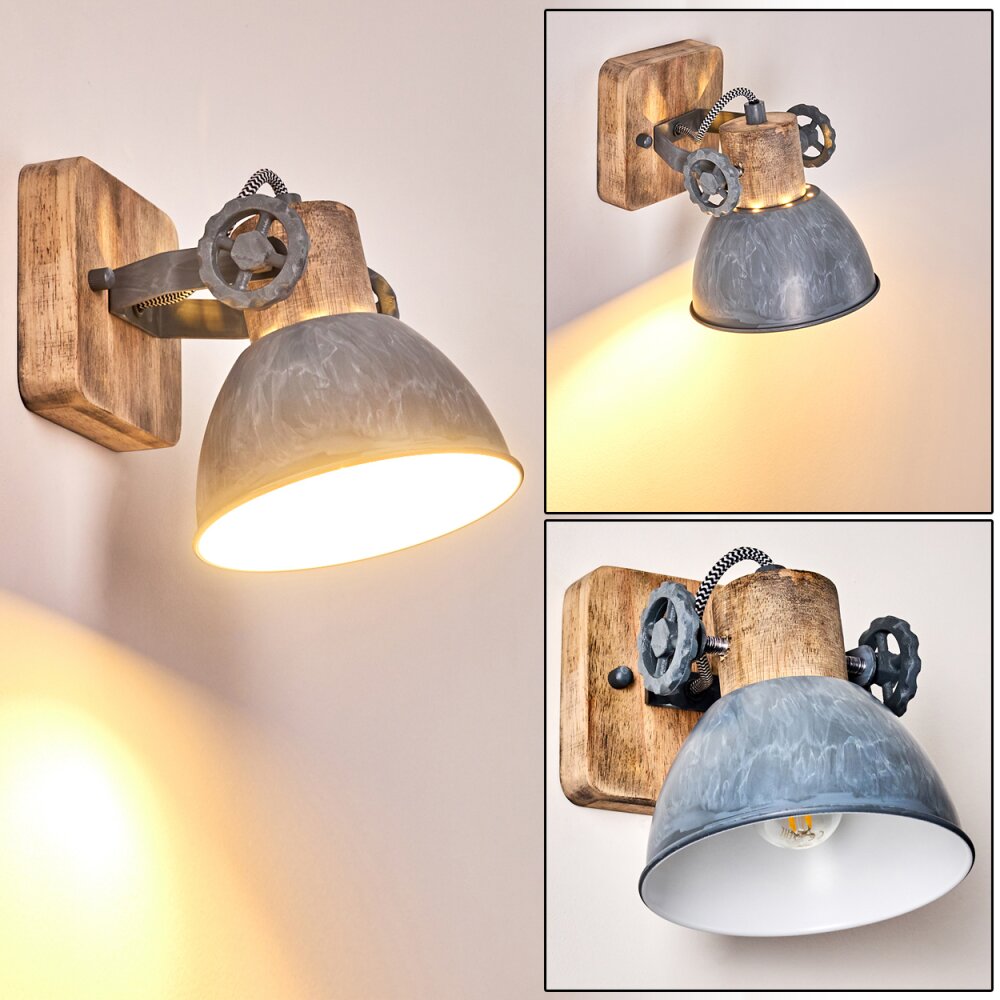 Orny Vägglampa Trä ljus, 1-ljuskällor main product photo
