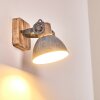Orny Vägglampa Trä ljus, 1-ljuskällor