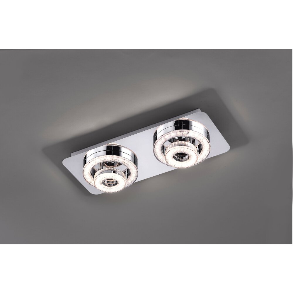 Leuchten Direkt TIM Taklampa LED Krom, 2-ljuskällor main product photo