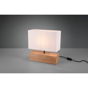 Reality Woody Bordslampa LED Trä ljus, 1-ljuskällor