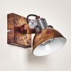 Gudo Vägglampa, Väggspotlight Rostfärger, Vit, 1-ljuskällor