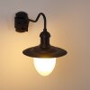 Surnu vägglampa utomhus, Vägglampa Svart, 1-ljuskällor