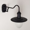 Surnu vägglampa utomhus, Vägglampa Svart, 1-ljuskällor