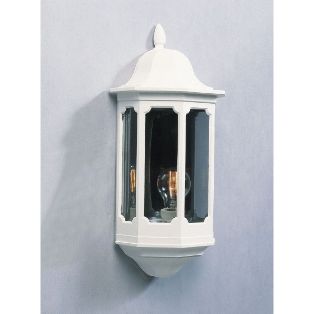 Konstsmide Lampor Pallas Vägglampa Vit, 1-ljuskällor main product photo