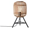 Brilliant Lampor Woodrow Bordslampa Brun, 1-ljuskällor