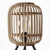 Brilliant Lampor Woodrow Bordslampa Brun, 1-ljuskällor