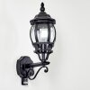 Lentua vägglampa utomhus, Vägglampa Svart, 1-ljuskällor, Rörelsedetektor