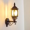 Lentua vägglampa utomhus, Vägglampa Svart, 1-ljuskällor, Rörelsedetektor