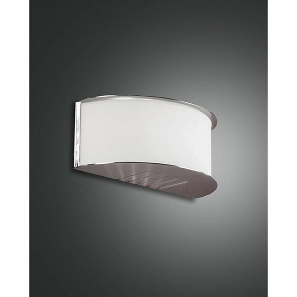 Fabas Luce BOOK Vägglampa Nickel matt, 1-ljuskällor main product photo