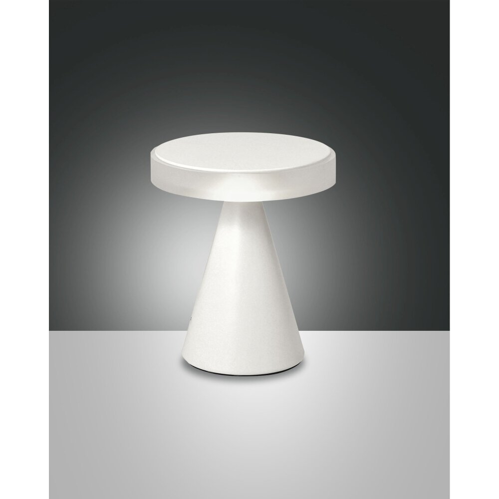 Fabas Luce Neutra Bordslampa LED Vit, 1-ljuskällor main product photo