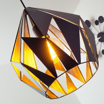 Eglo Lampor Eglo Pendellampa Svart, Silver, 1-ljuskällor