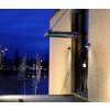 Lutec Lampor TRUMPET vägglampa utomhus, Vägglampa LED Antracit, 1-ljuskällor