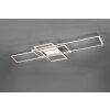 Trio Lampor Irvine Taklampa LED Nickel matt, 1-ljuskällor, Fjärrkontroll