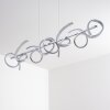Lavaca Pendelbelysning LED Silver, 4-ljuskällor