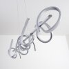 Lavaca Pendelbelysning LED Silver, 4-ljuskällor