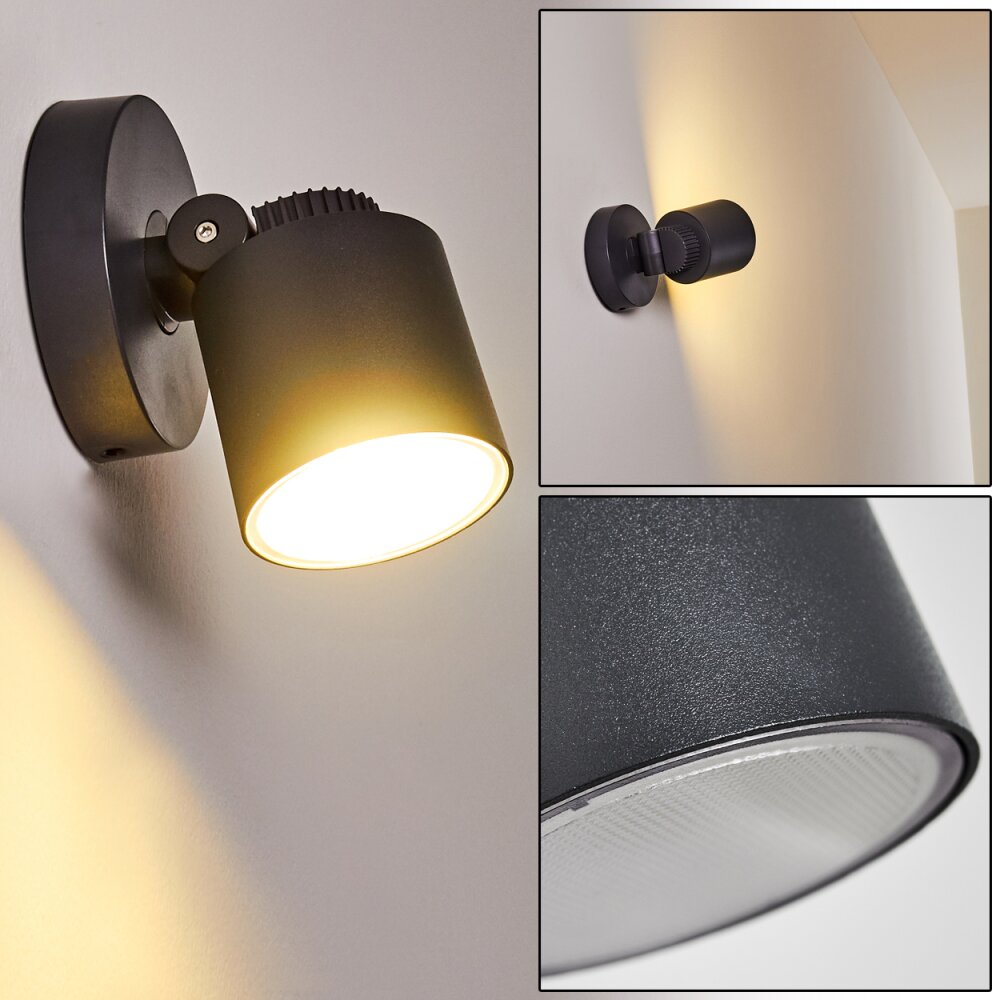 Apenrader Utomhusbelysning, Vägglampa LED Antracit, 1-ljuskällor main product photo