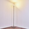 Wonsbek strålkastare, Golvlampa LED Nickel matt, 1-ljuskällor