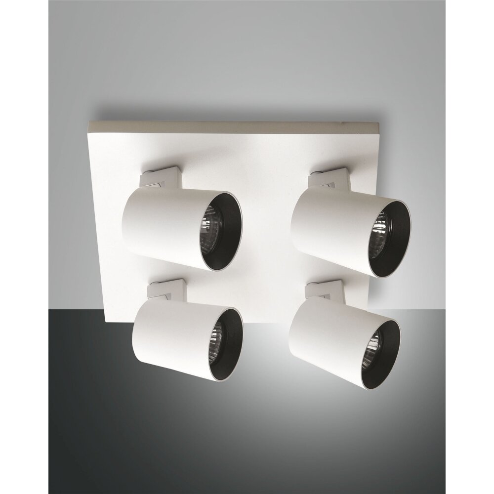 Fabas Luce Modo Taklampa Vit, 4-ljuskällor main product photo