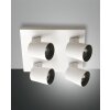 Fabas Luce Modo Taklampa Vit, 4-ljuskällor