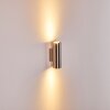 Zuoz Up & Down Lampa, Vägglampa Nickel matt, 2-ljuskällor