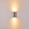 Zuoz Up & Down Lampa, Vägglampa Nickel matt, 2-ljuskällor